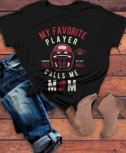 Football Player Baseball T-Shirt DV01