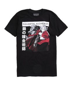 Fullmetal Alchemist Red Kanji T-Shirt EL01