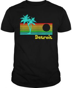 Funny Tropical Detroit T-Shirt AV01
