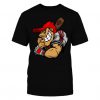 Funny cartoon baseball T-Shirt AV01