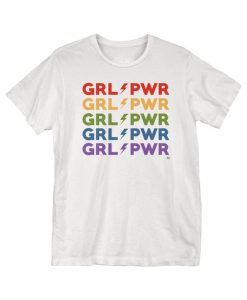 GRLPWR Lightening Rainbow T-Shirt KH01