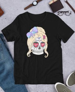 Galaxy Sugar Skull T-Shirt EL01