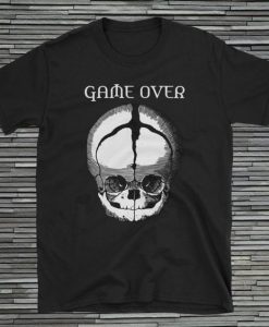 Game Over Skull T-Shirt EL01