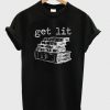 Get Lit Book T-Shirt FR01