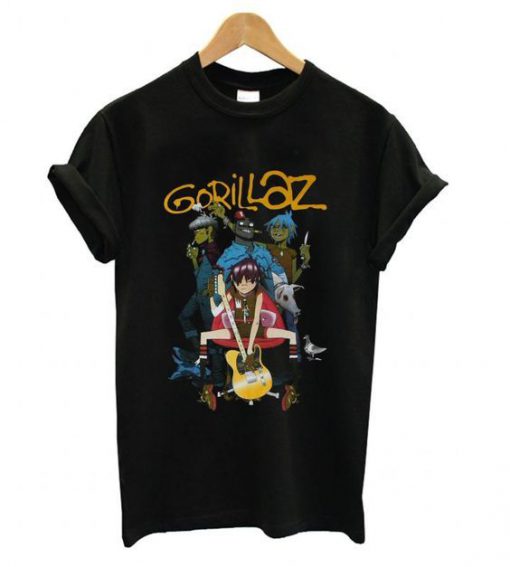 Gorillaz Band Unisex T-Shirt FR01