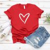 Heart Valentines Day T-Shirt FD01