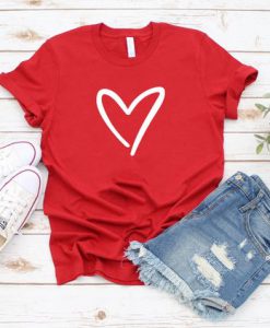 Heart Valentines Day T-Shirt FD01