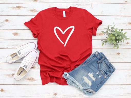 Heart Valentines Day T-Shirt FD01