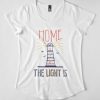 Home The Light Is T-Shirt EL01