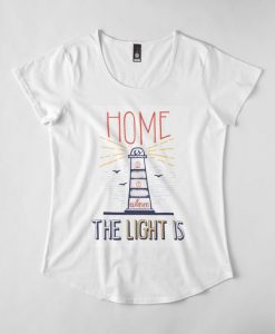 Home The Light Is T-Shirt EL01