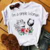 I Am A Simple Women T Shirt SR01