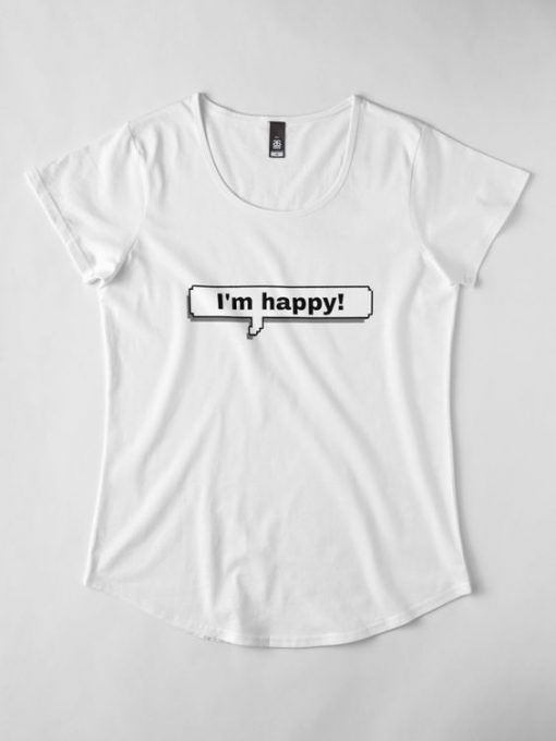 I Am Happy T-Shirt AD01