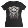 I Hate People Skull T-Shirt EL01