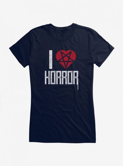 I Love Horror Girls T-Shirt KH01