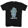 I Love My Cat Fullmetal T-Shirt EL01