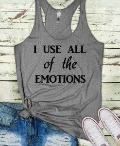 I Use All Emoticons Tank Top GT01