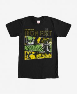 Immortal Iron Fist Panels T-Shirt SR01