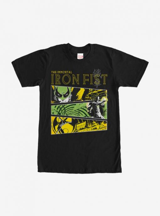 Immortal Iron Fist Panels T-Shirt SR01
