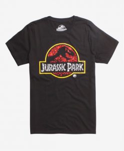 Jurassic Park Before & After T-Shirt KH01