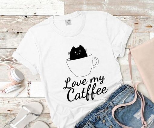 Love My Catfee T Shirt SR01