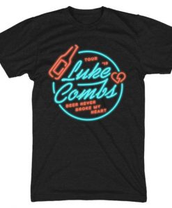 Luke Combs Bootleggers Heather Grey Tee KH01