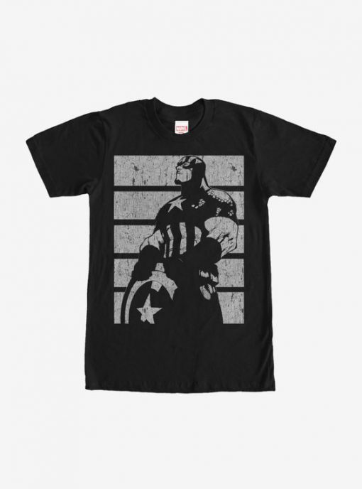 Marvel Captain America Profile T-Shirt KH01