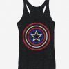 Marvel Captain America Shield Neon Light Girls Tanks Tops KH01