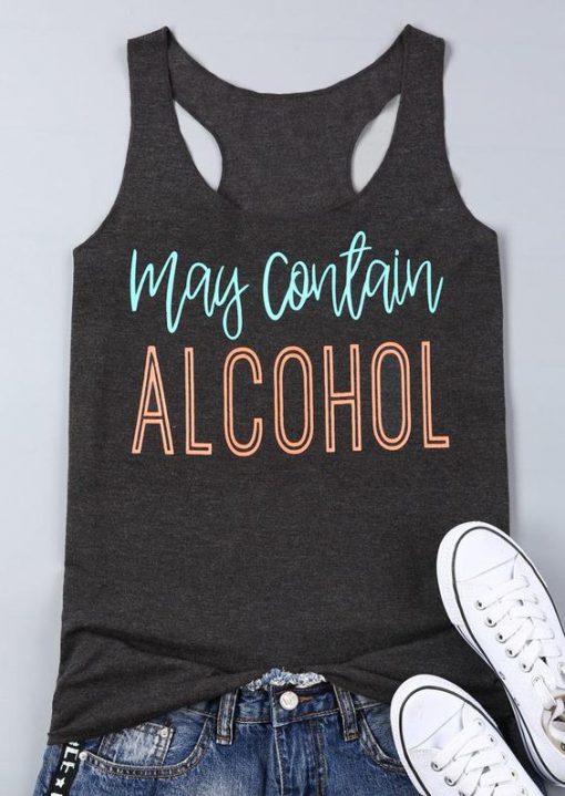 May Contain Alcohol Tank Top GT01