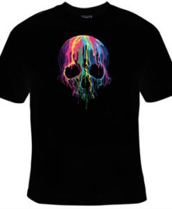 Melting Skull T-Shirt EL01