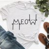 Meow cat T Shirt SR01