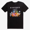 Mighty Morphin Power Rangers Couch T-Shirt AD01