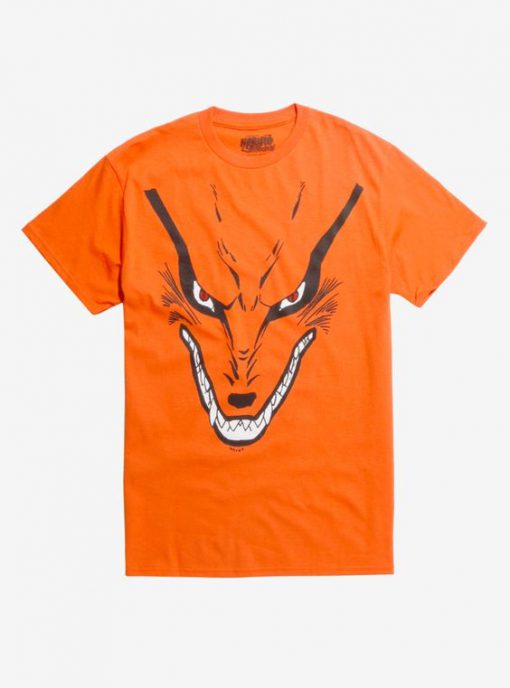 Naruto Shippuden Kurama Kanji T-Shirt AD01