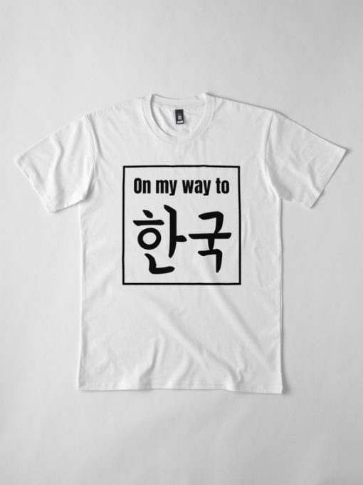 On The Way To Korea T-Shirt AD01