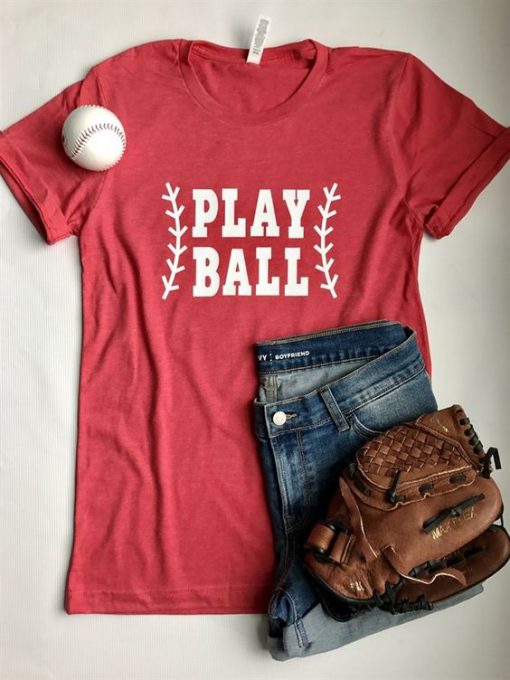 Play Ball Love Baseball T-Shirt DV01