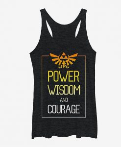 Power Wisdom Courage Girls Tanks KH01
