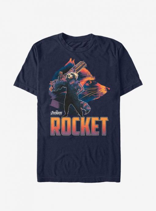 Rocket Portrait T-Shirt SR01