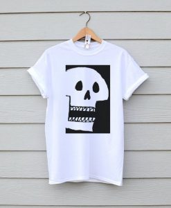 Scream Printered Skull T-Shirt EL01
