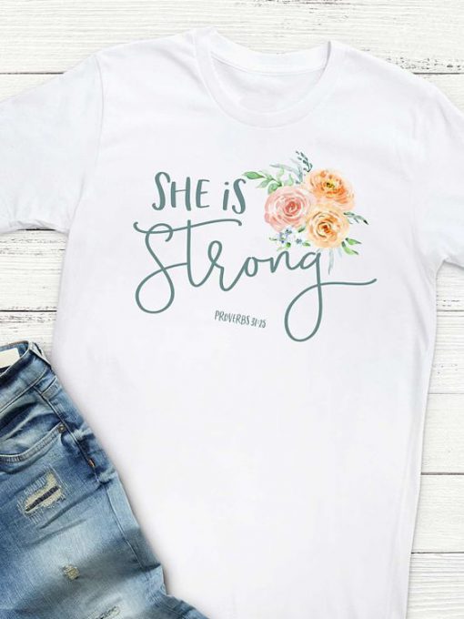 She is Strong T-shirt FD01