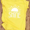 Shine Yellow T-Shirt FD01