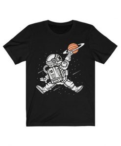 Space Basketball Astronaut T Shirt SR01