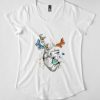 Spring Floral Heart T-Shirt AD01