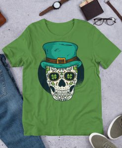 St Patrick Skull T-Shirt EL01