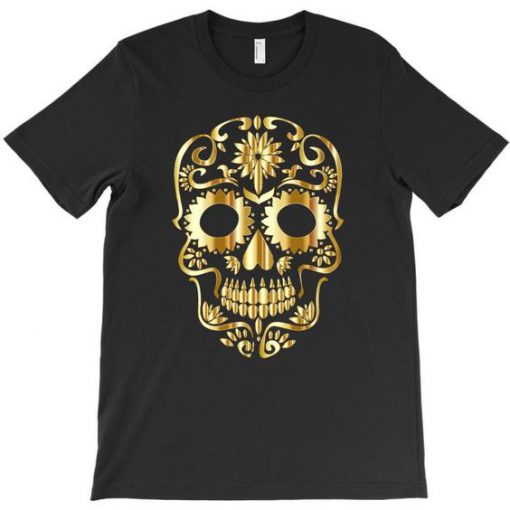 Sugar Skull Bones T-Shirt EL01