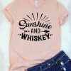 Sunshine and Whiskey Baseball T-Shirt DV01