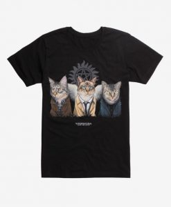 Supernatural Jenny Park Cats T-Shirt AD01