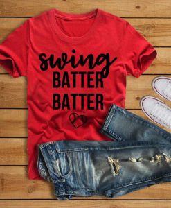 Swing Batter batter Baseball T-Shirt DV01