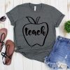 Teach Apple T Shirt SR01