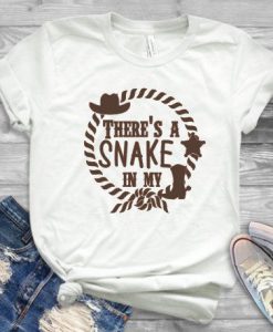 There's a Snake in my Boot T-shirt FD01