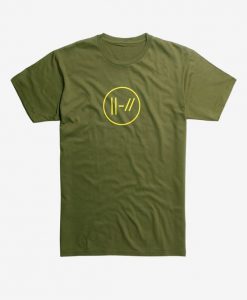 Twenty One Pilots Yellow Double Lines Logo T-Shirt AD01