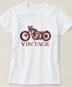 Vintage Motorcycle T Shirt SR01